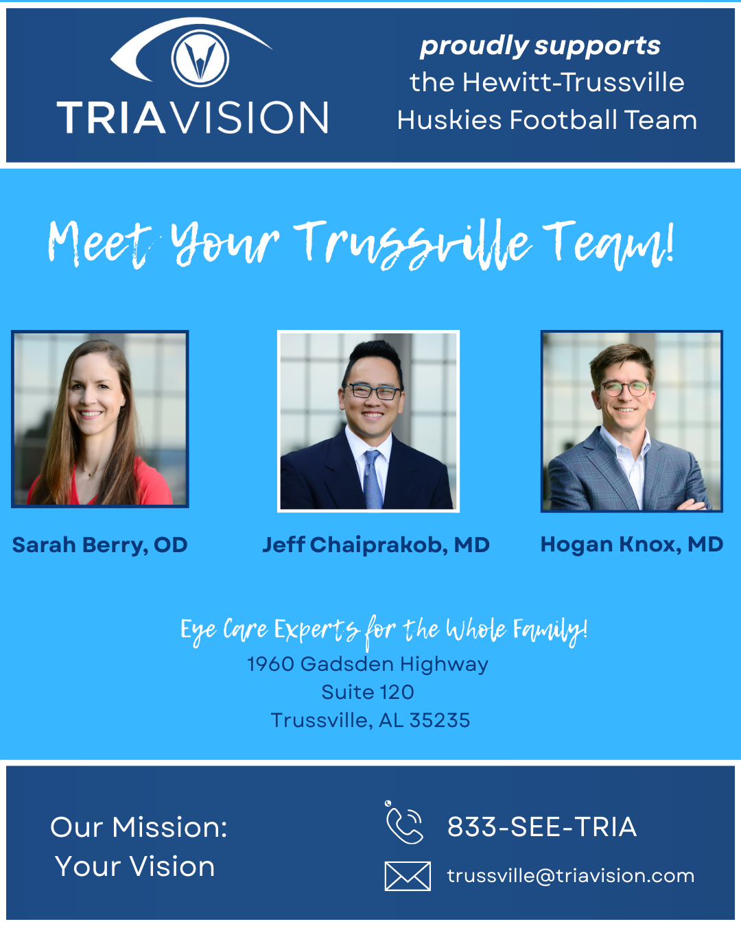 TriaVision Trussville Doctors